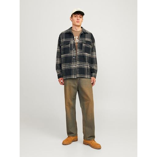 Jack&Jones Vesterbro Check Overshirt, Forest River, XXL