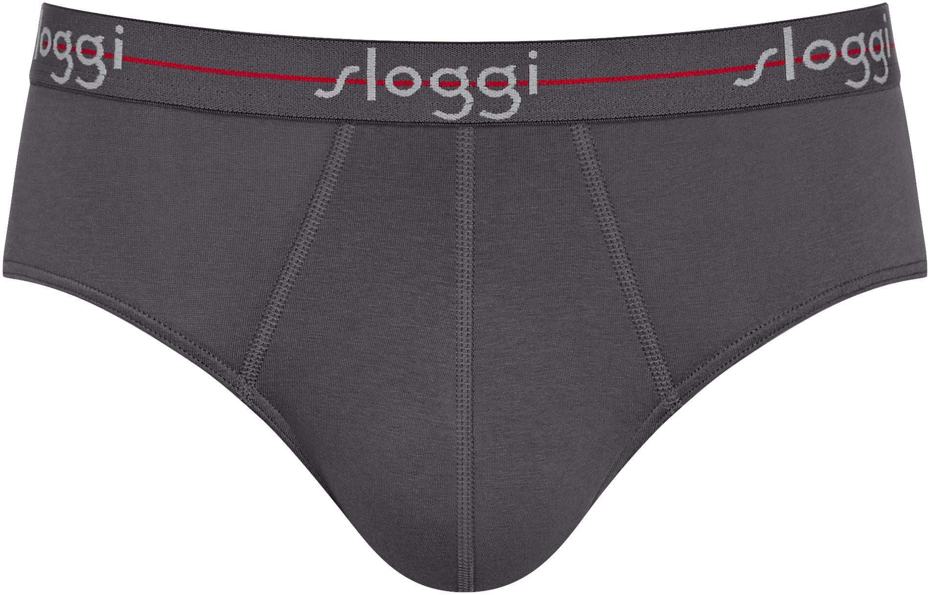 sloggi Slip »men Start Midi C2P box«, sportlicher Schnitt, weicher Bund