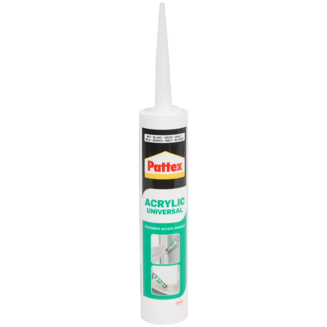 Pattex acrylaatkit wit 300 ml