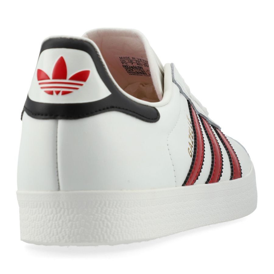 adidas Originals Chaussures Gazelle - Blanc/Rouge/Noir