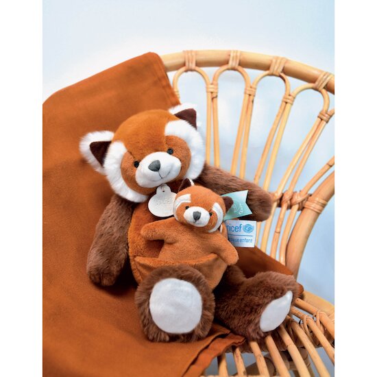 Unicef Peluche   Panda roux        25 cm   de               Doudou et Compagnie