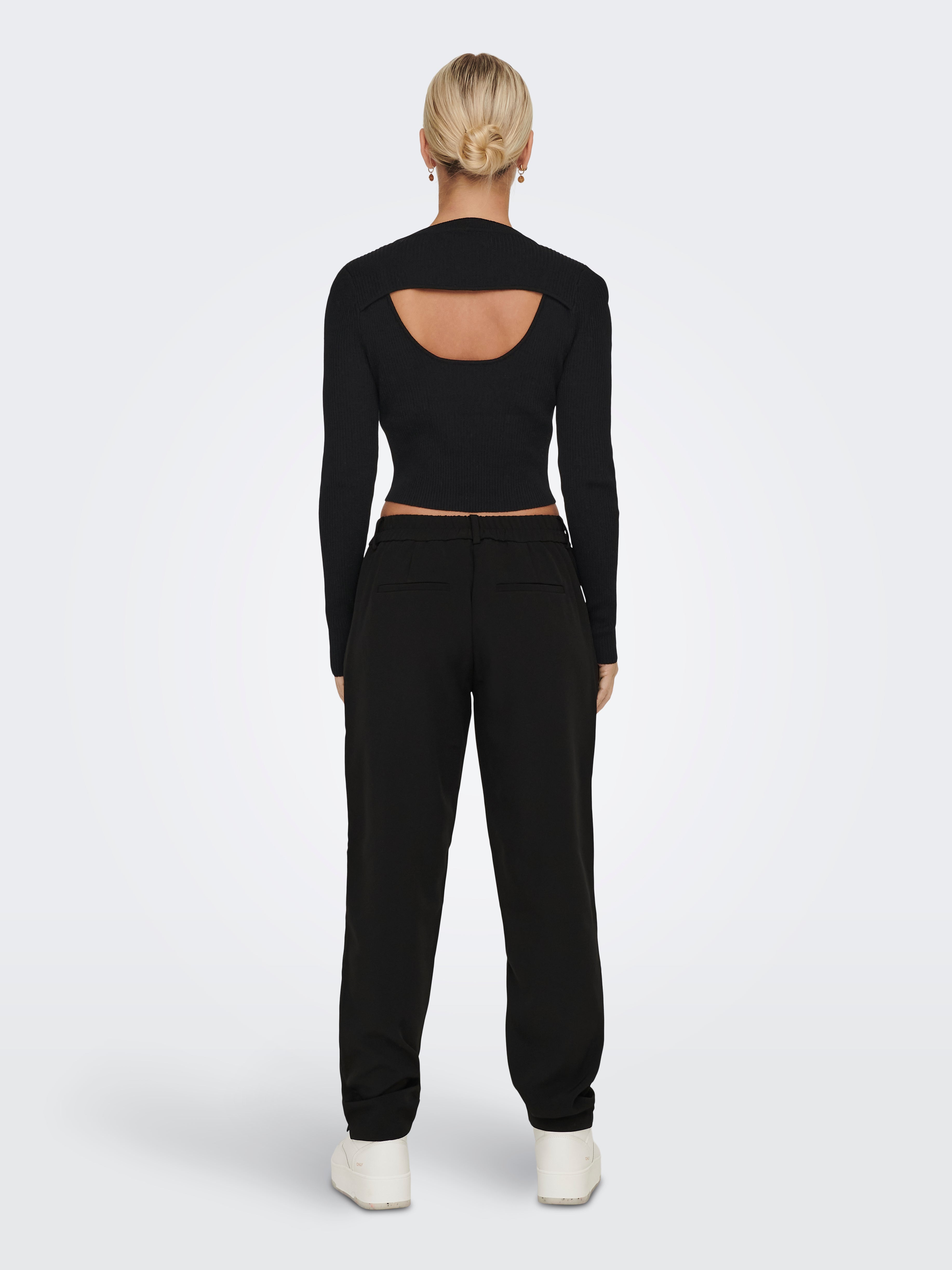 ONLMEDDI Strickpullover Black