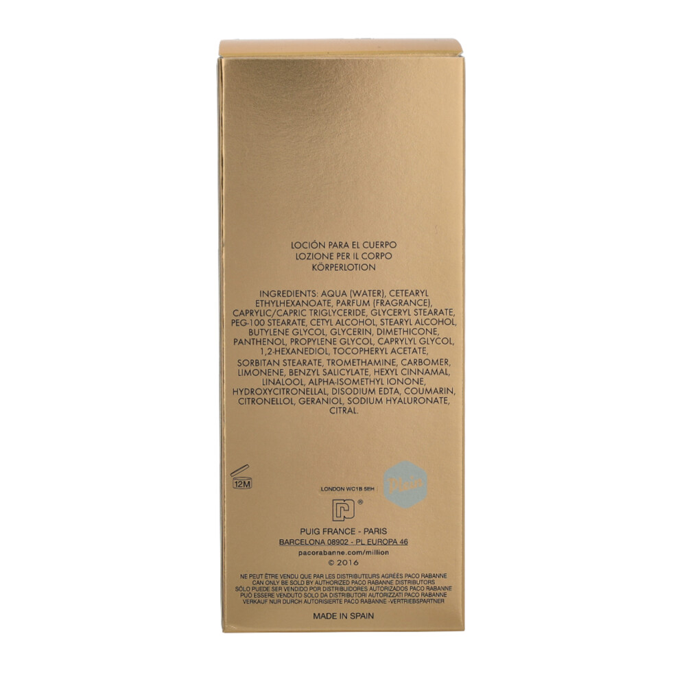 Paco Rabanne Lady Million Body Lotion200 ml