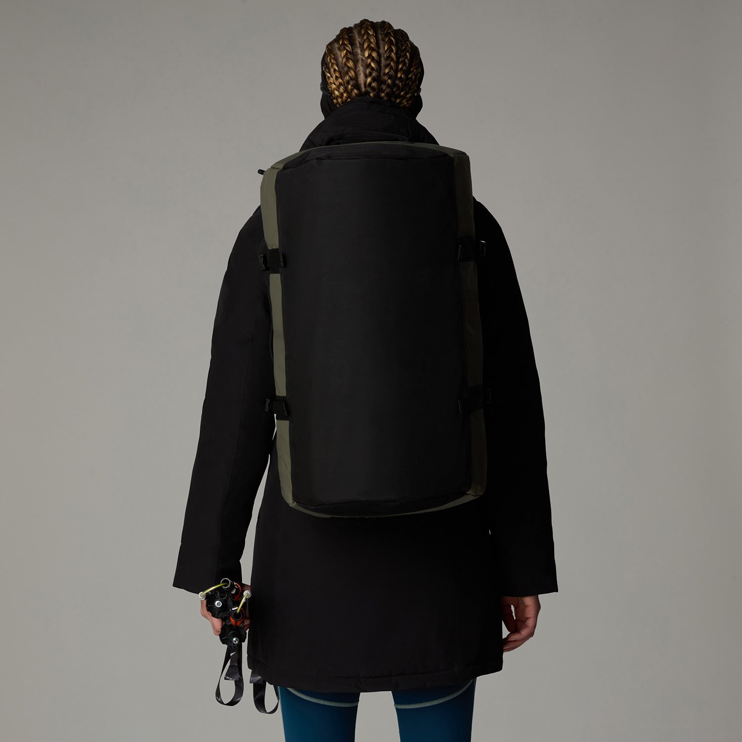 The North Face Base Camp Duffel S summit navy/tnf black