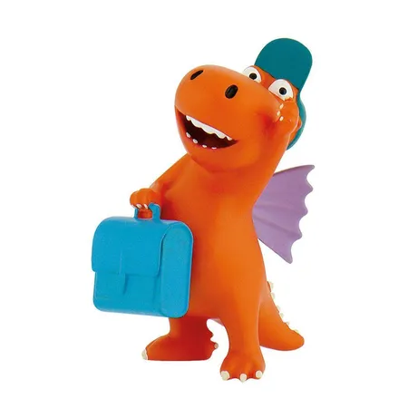 Bullyland 44053 Kleiner Drache Kokosnuss mit Tasche