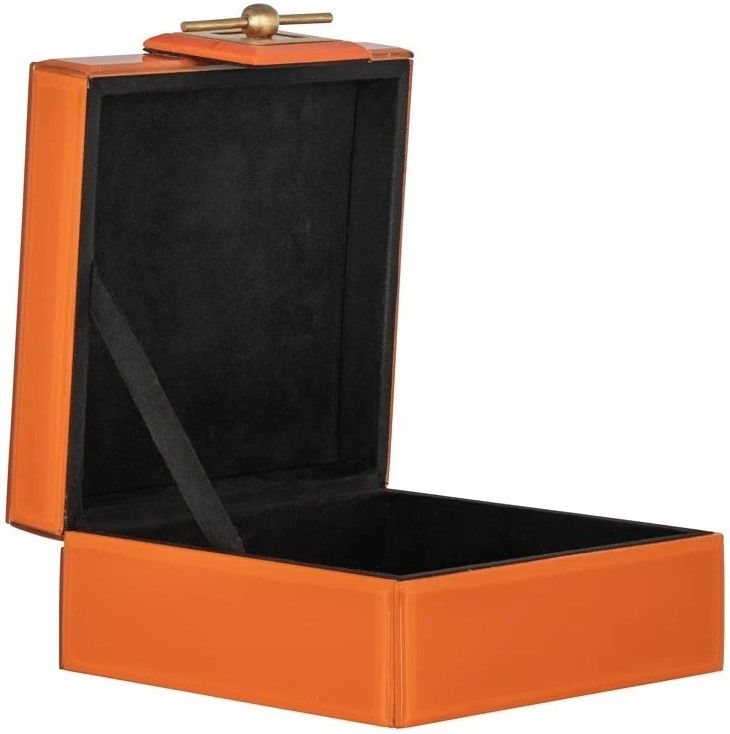 Juwelenbox Oranje Klein 212095 Bodine B16 x D16 x H8 cm