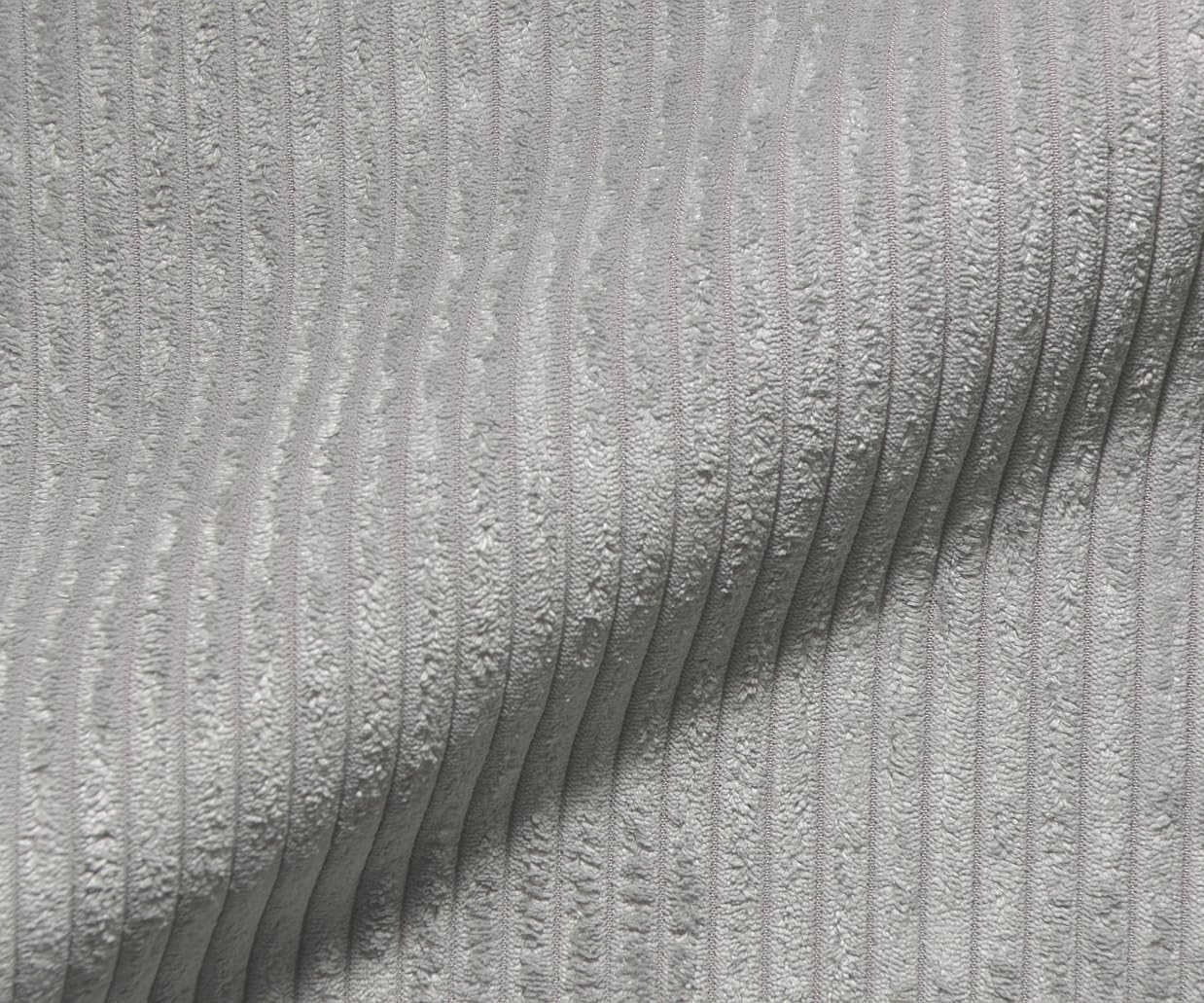 DELIFE Polsterstuhl Abelia-Flex mit Armlehnen Kreuzgestell kantig Schwarz Cord Silbergrau
