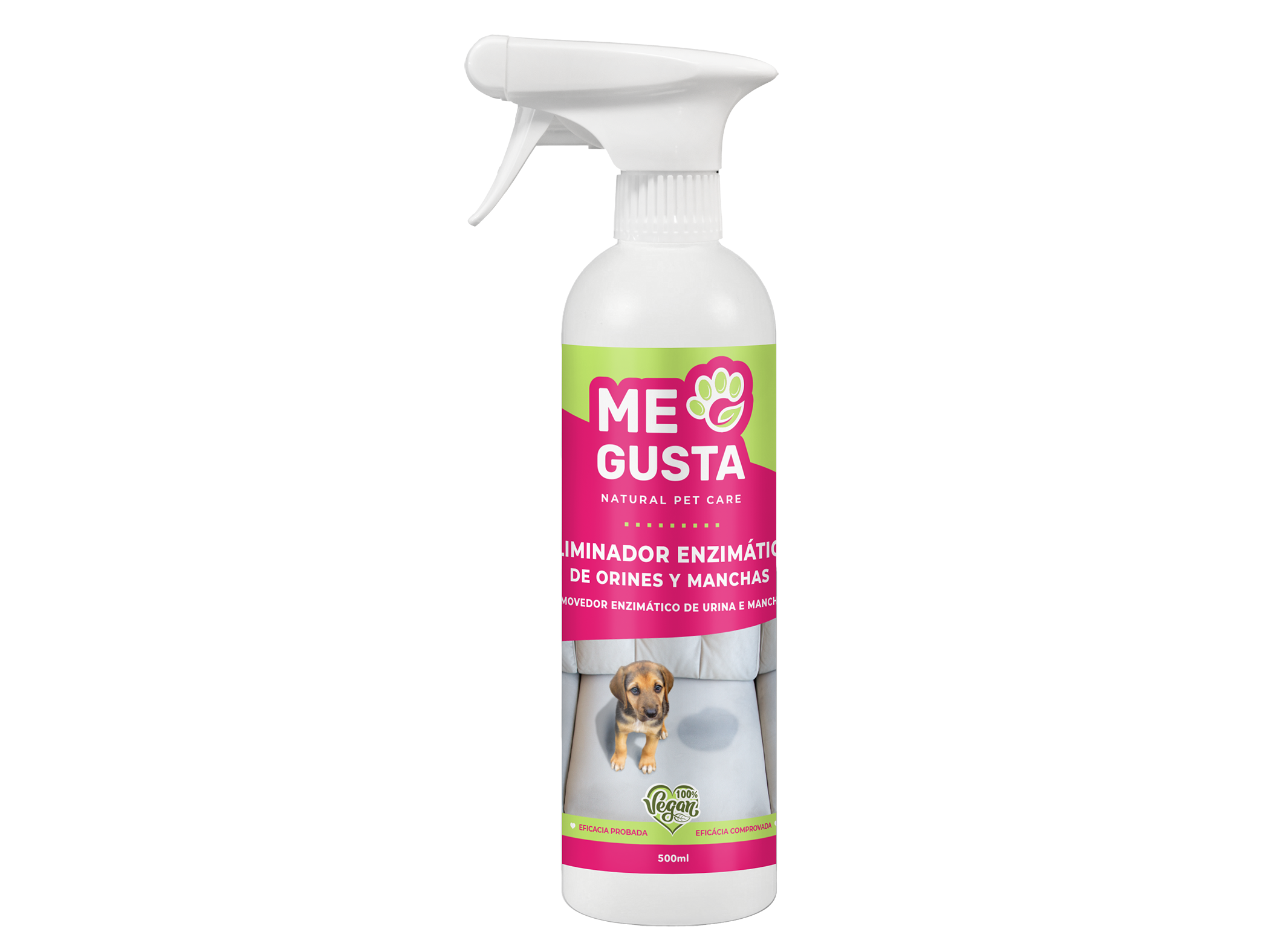 SPRAY ENZIMÁTICO ME GUSTA ELIMINA MANCHAS 500ML