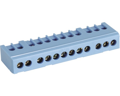 PE/N-geleiderklem blauw 40023L