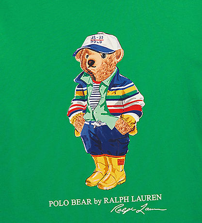 Polo Ralph Lauren T-Shirt - Grün m. Kuscheltier