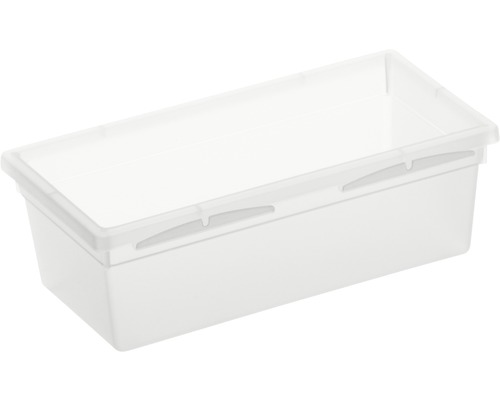 Basis transparant opbergsysteem 15x8 cm