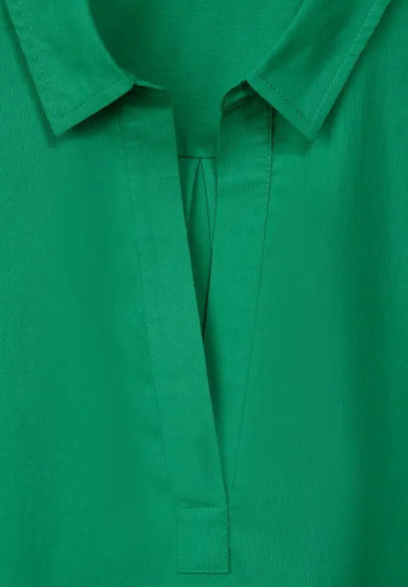 Business Longbluse - fresh spring green