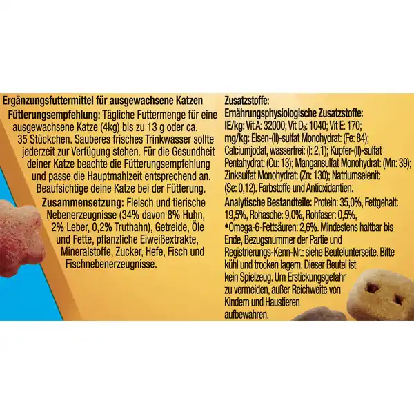 Knabber Mix Original mit Huhn-, Leber- & Truthahngeschmack