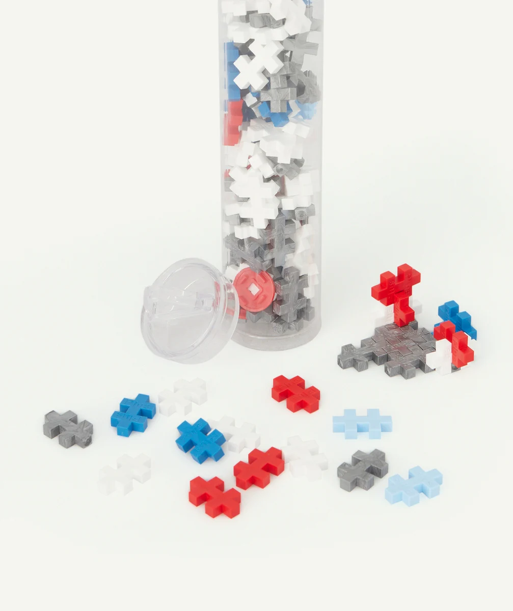PLUS PLUSTUBE AVION JEU DE CONSTRUCTION 100 PIÈCES