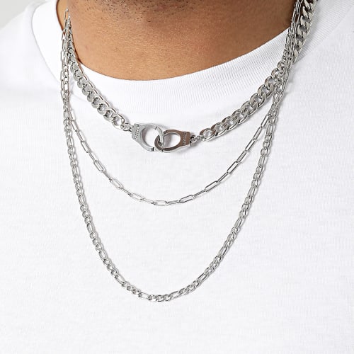 Collier BR07 Argenté