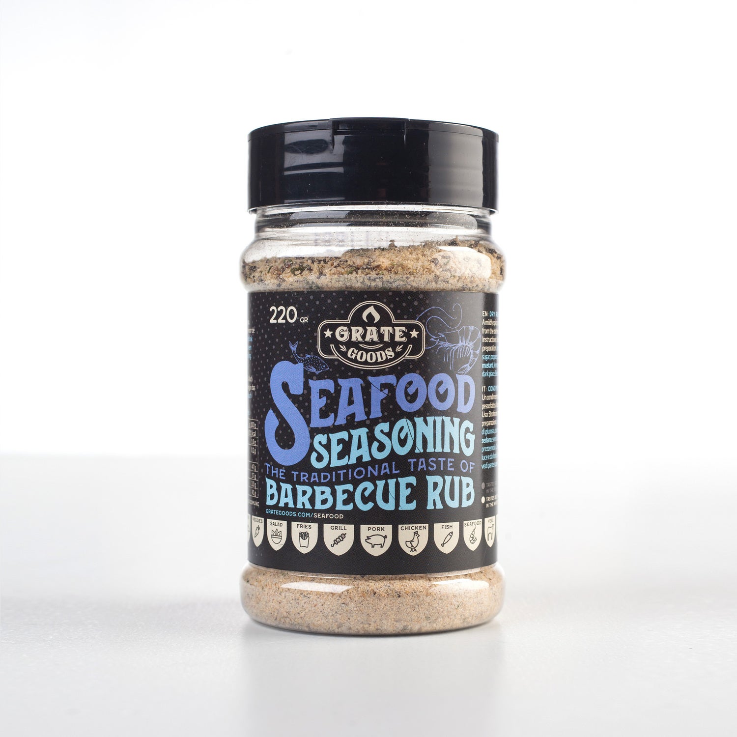 Grate Goods kruiden seafood seasoning rub 220 gr