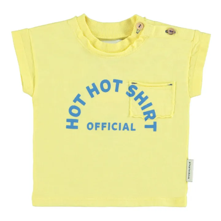 Piupiuchick T-Shirt Ice Cream | Jaune