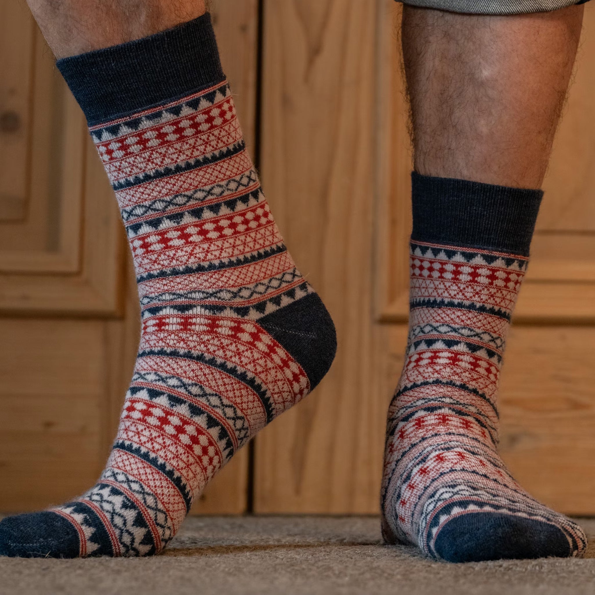 Frauen Socken Inga Wool Total Eclipse