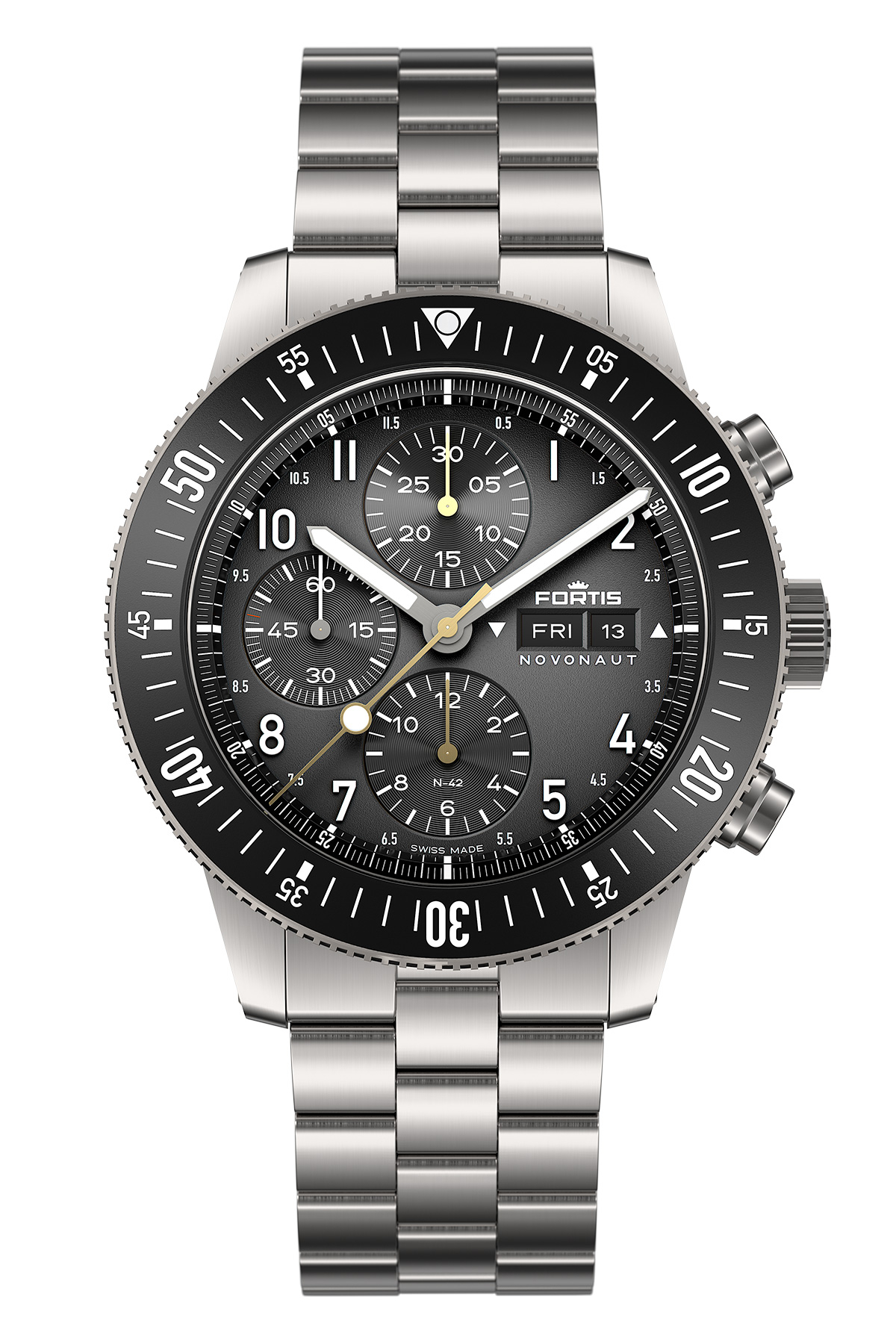 Fortis Novonaut N-42 Titanium F2040017