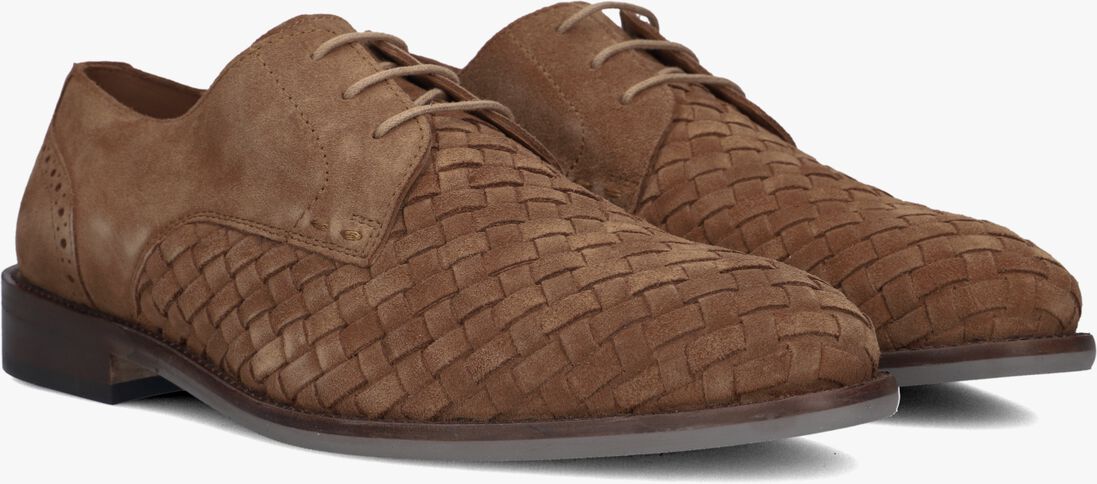 cognac stefano lauran nette schoenen msh0010098.
