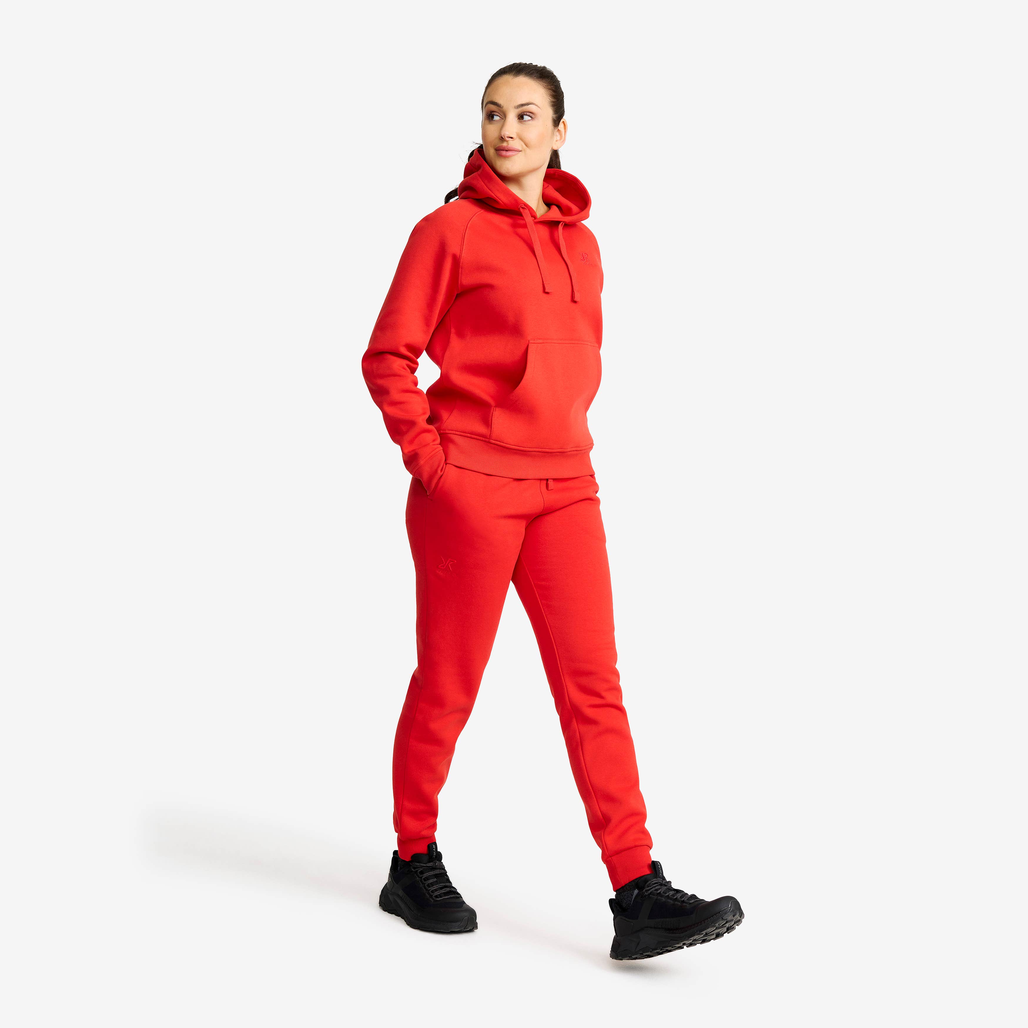 RVRC Hoodie Dame Aurora Red