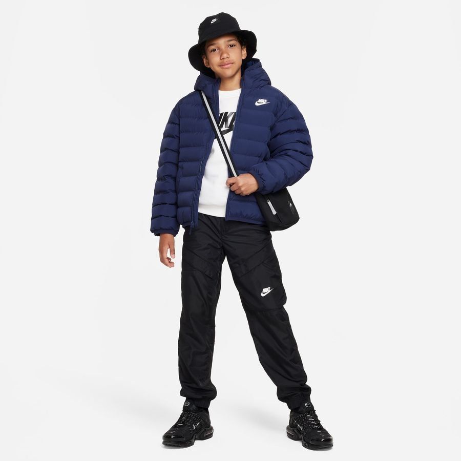Nike Manteau d'Hiver NSW synthetic-fill - Bleu Marine/Blanc Enfant