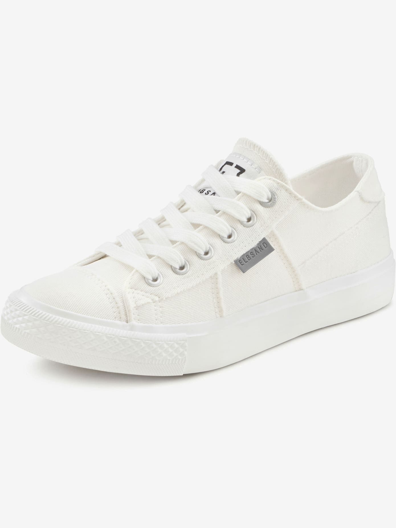 Baskets sneakers au look usé et délavé tendance