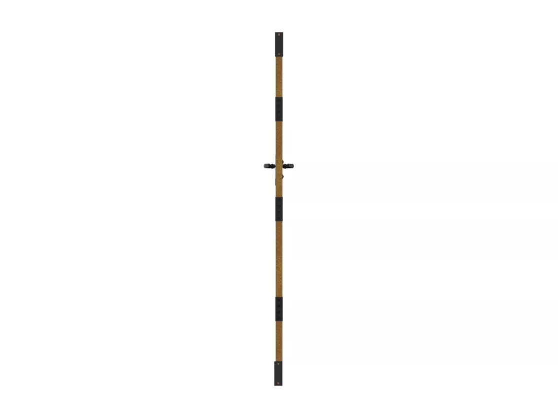 Portail de jardin 85x200 cm acier corten conception de l'arbre