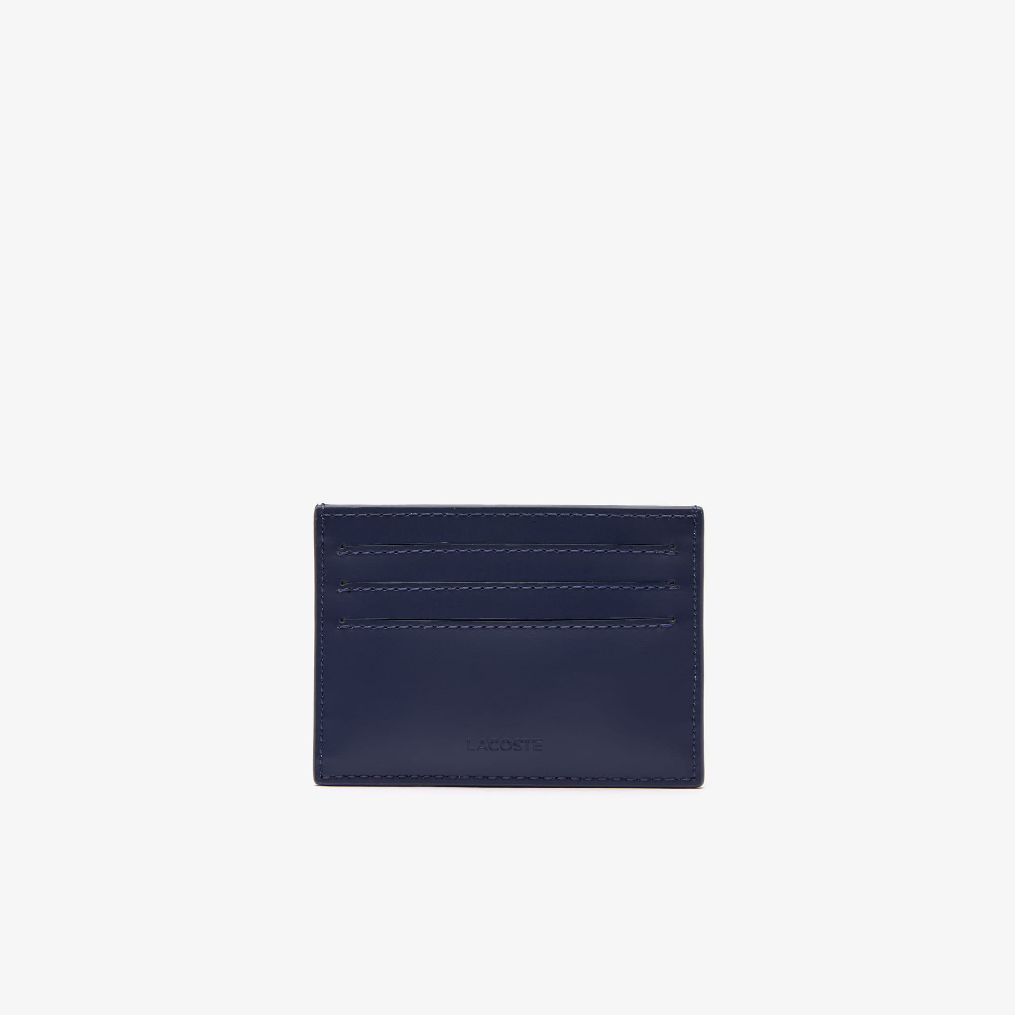 Porte-cartes The Blend avec imprimé monogramme Portefeuilles - Bleu - Lacoste - Homme