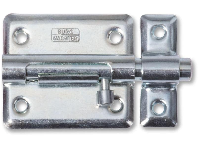 Burgwächter Grendel-Riegel GR 50 Silber Grendelriegel