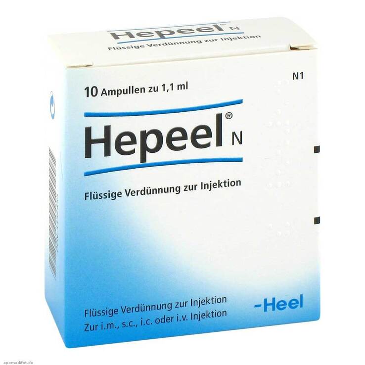Hepeel N Ampullen, 10 St