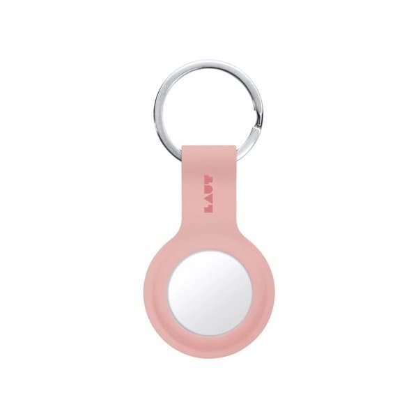 LAUT AirTag Holder Huex Tag Blush Pink