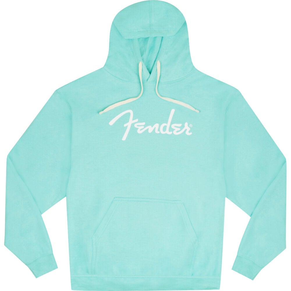 Fender Spaghetti Logo Hoodie Daphne Blue S