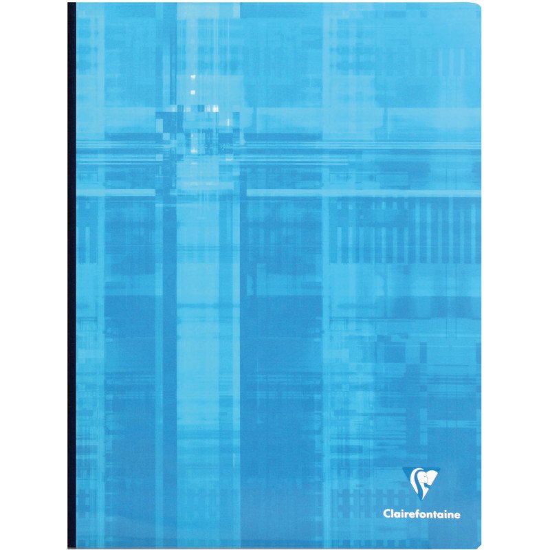 Cahier broché Clairefontaine Metric A4+ 24 x 32 cm grands carreaux 192 pages