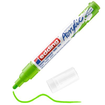 Edding 5100 - Marqueur acrylique - jaune vert