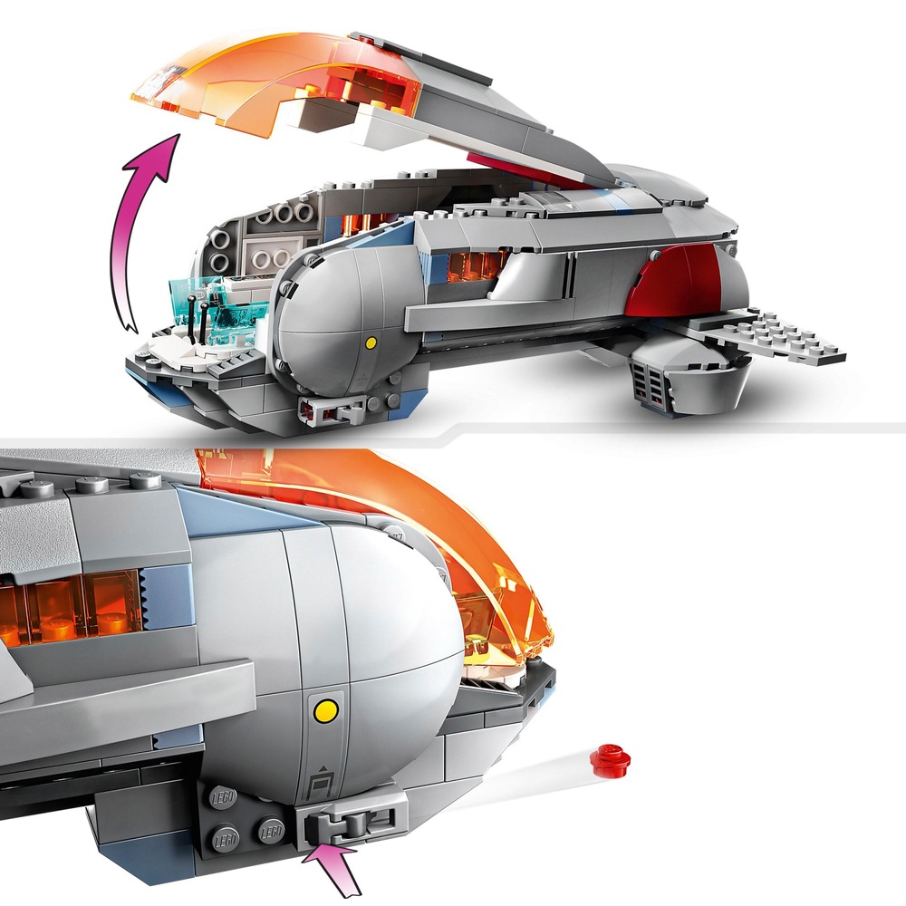 LEGO Marvel 76232 Das Hoopty-Raumschiff-Set
