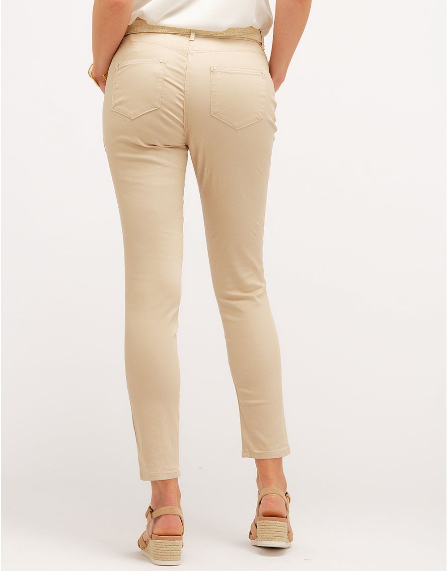 Pantalon beige 7/8ème