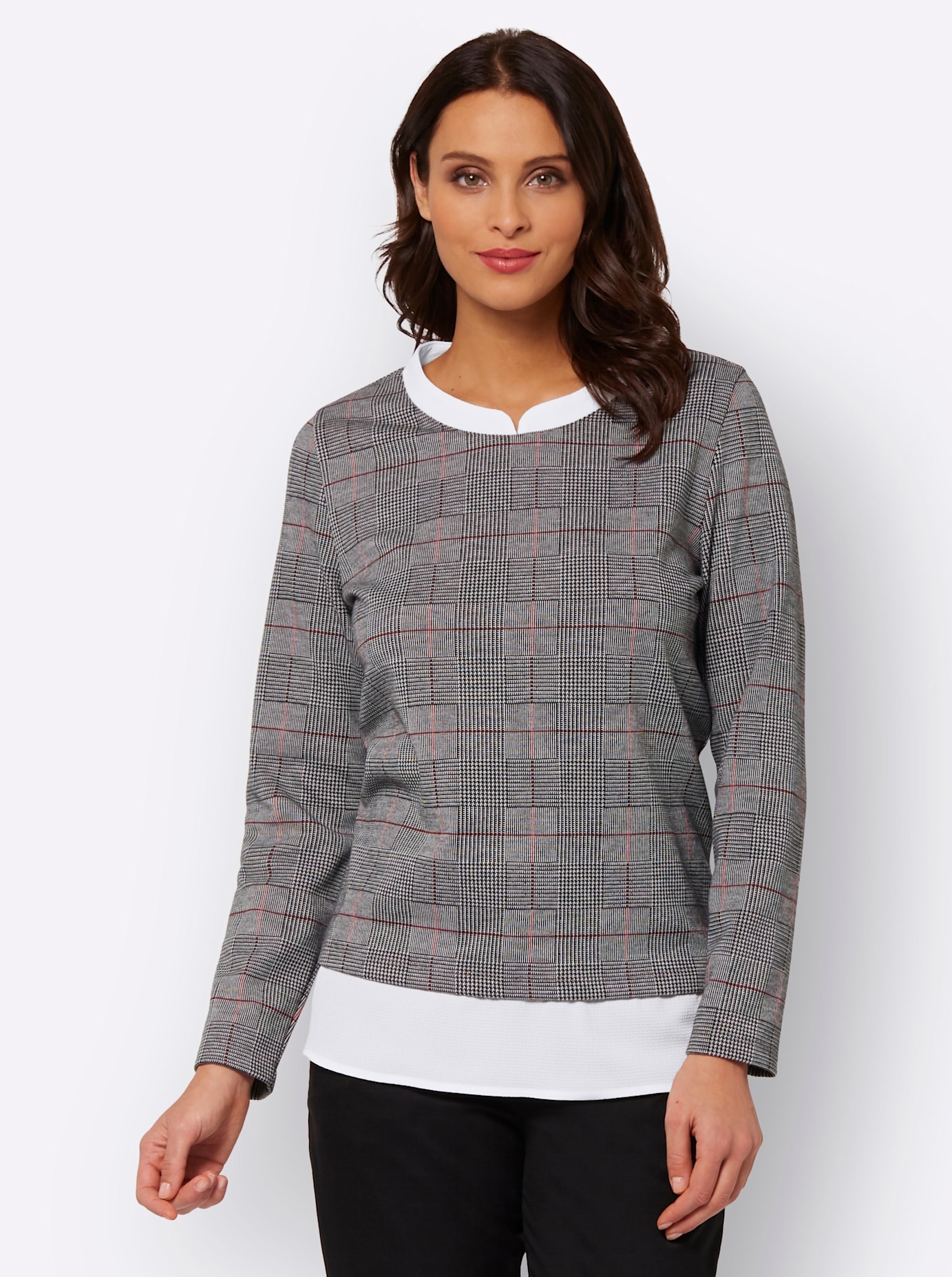 Inspirationen 2-in-1-Shirt »2-in-1-Shirt«, 1 Stk.