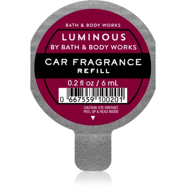 Bath & Body Works Luminous Ambientador Auto Recarga 6 ml