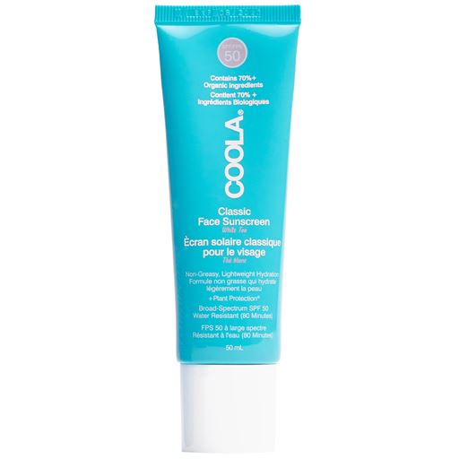 Coola Classic White Tea Face Lotion, SPF 50, 50 ml