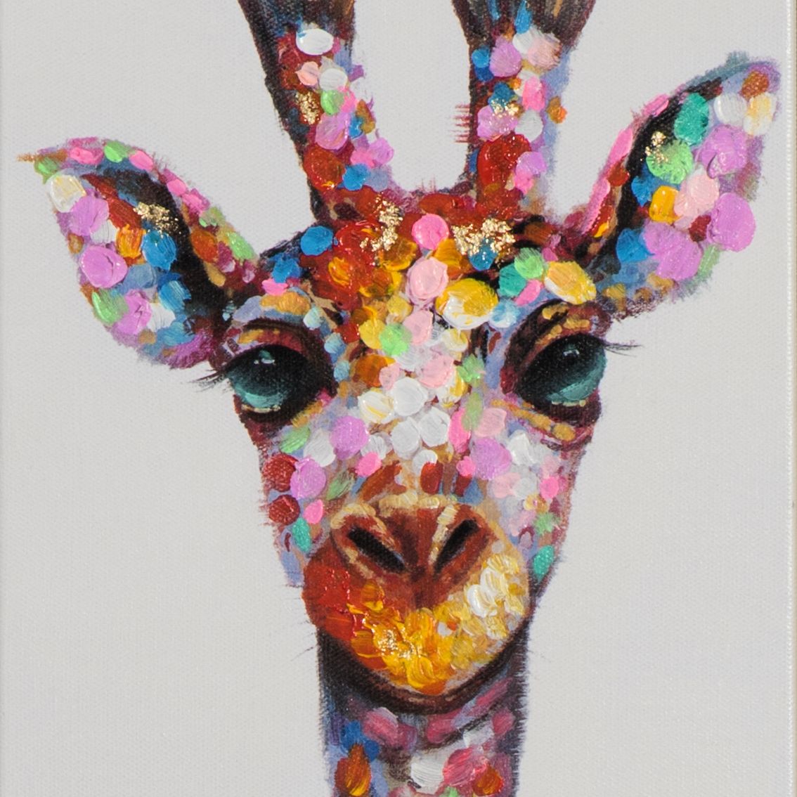 Keilrahmenbild GIRAFFENHALS