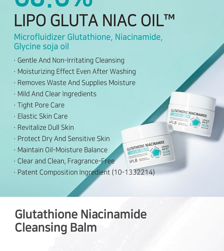 APLB - Glutathion Niacinamide Reinigende Balsem