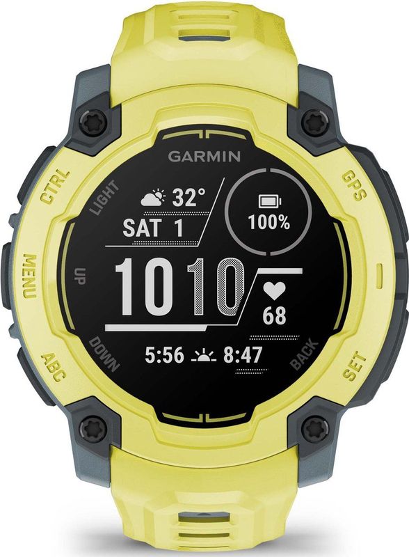 Garmin Instinct E - Smartwatch - 45 mm - Geel en Zwart