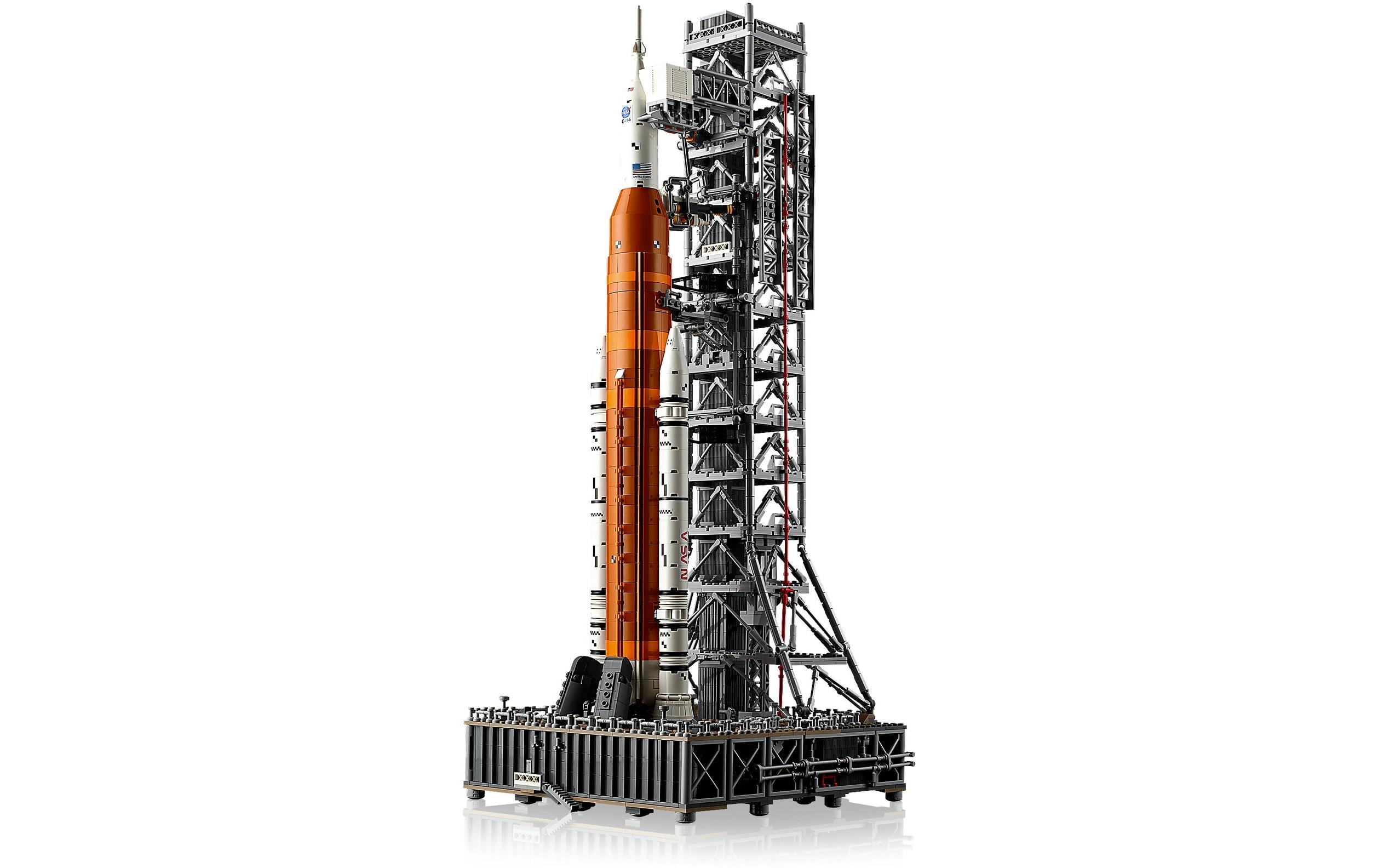 Icons NASA Artemis Startrampe 10341<br>NASA Space Launch System ein Bauset für Erwachsene