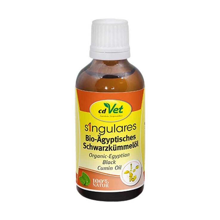 Singulares Bio-ägyptisches Schwarzkümmelöl vet. (für Tiere), 100 ml