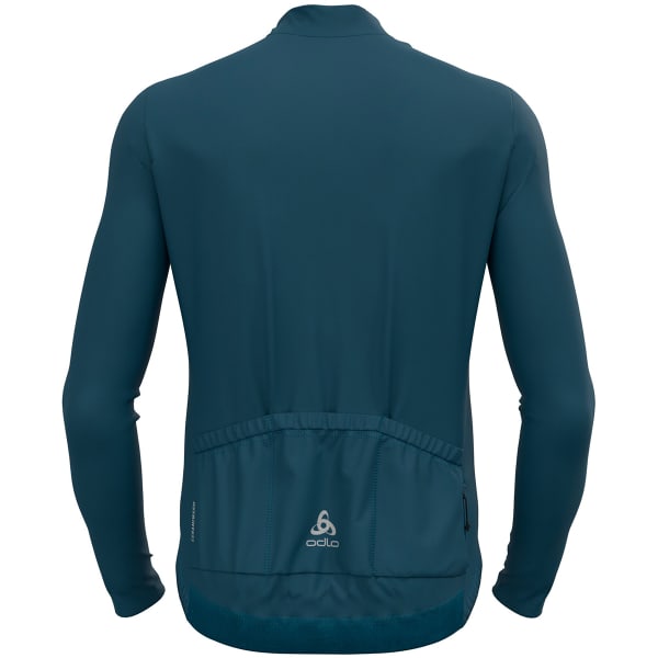 Maillot vélo ODLO ZEROWEIGHT CERAMIWARM MID LAYER FULL ZIP DEEP DIVE