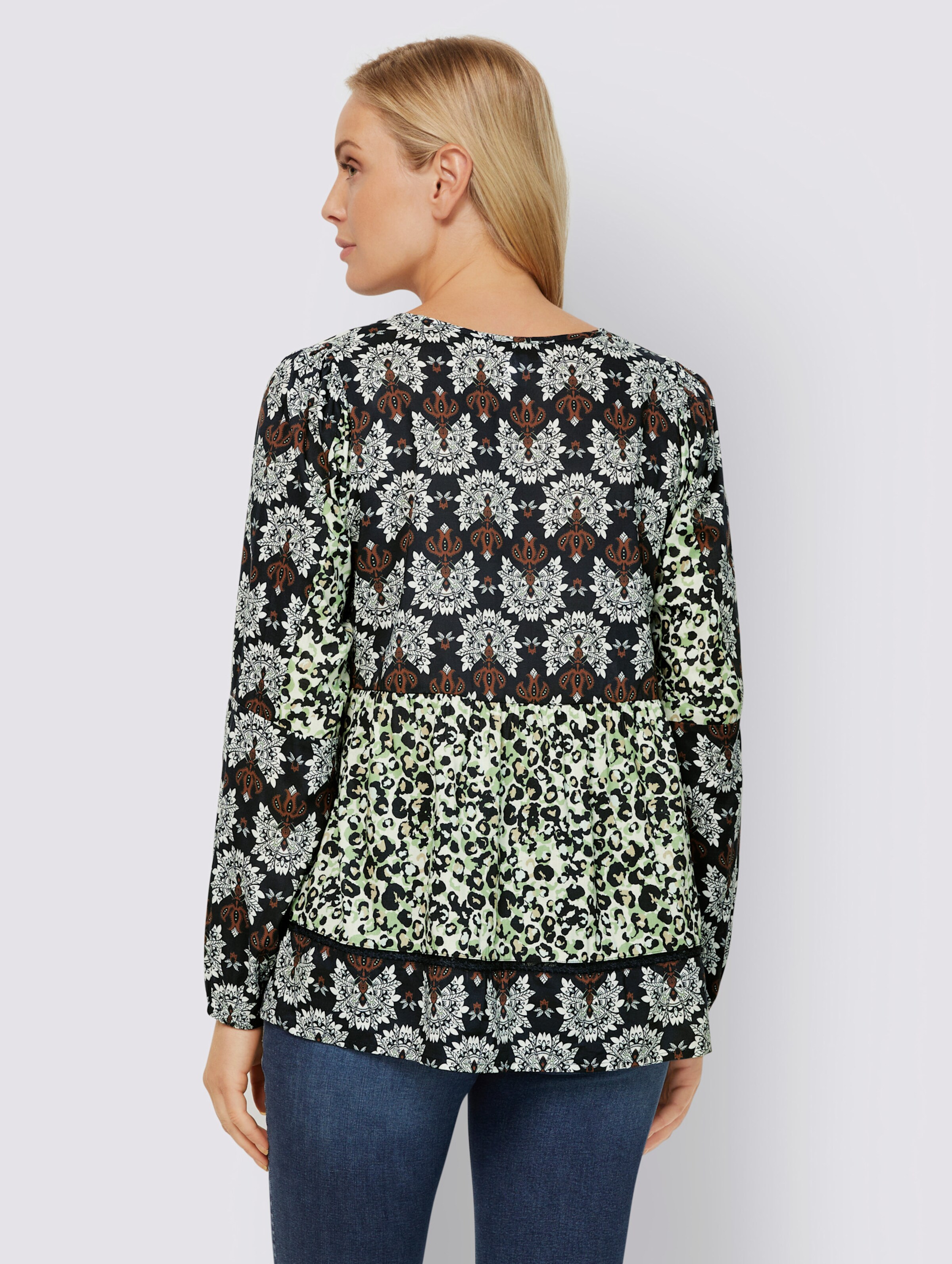 Druckbluse