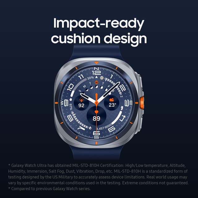 Samsung Galaxy Watch Ultra (2025) 47mm LTE (blå)