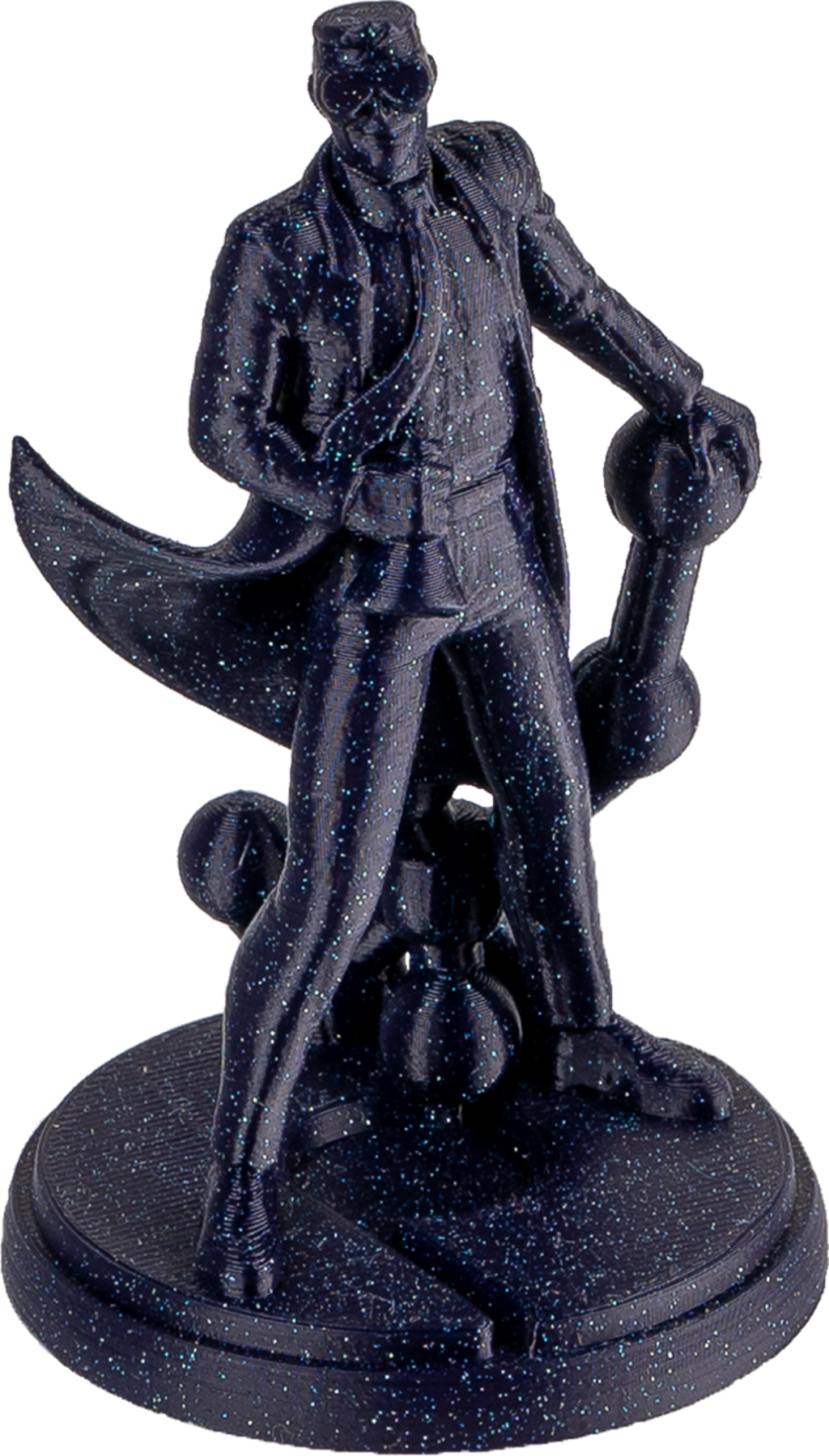Polymaker  Panchroma™ PLA Galaxy Dark Blue, 1,75 mm / 1000 g    Funkelnder Charme der Galaxie in Dunkelblau