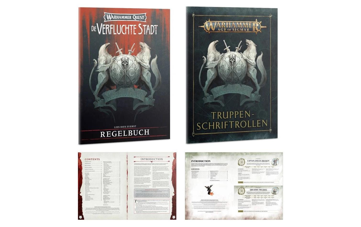 Spielset Warhammer Quest Verfluchte Stadt, Deutsch<br>Warhammer Quest: Cursed City – Deutsch
